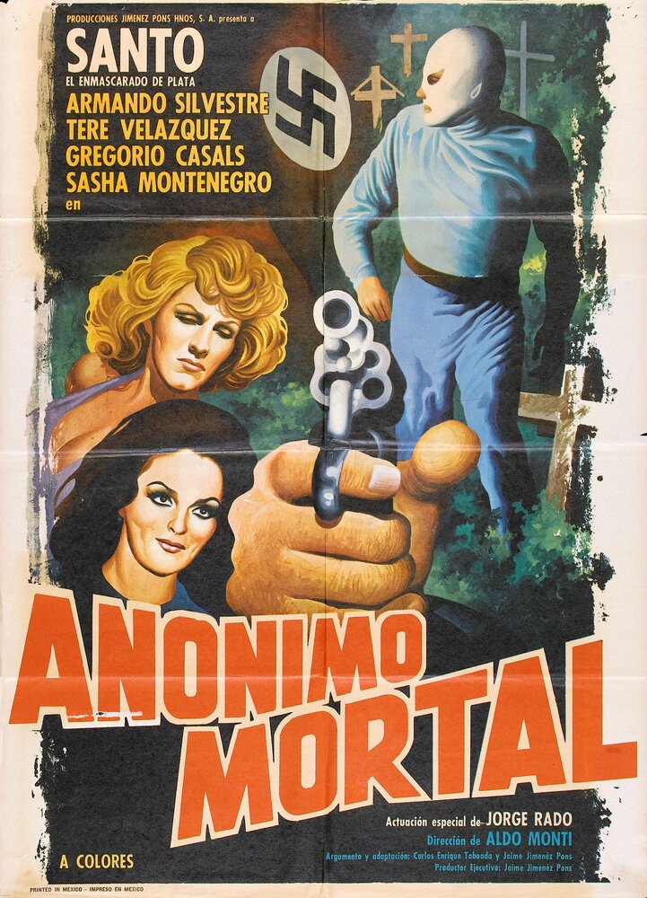 Santo en Anónimo mortal (1975)